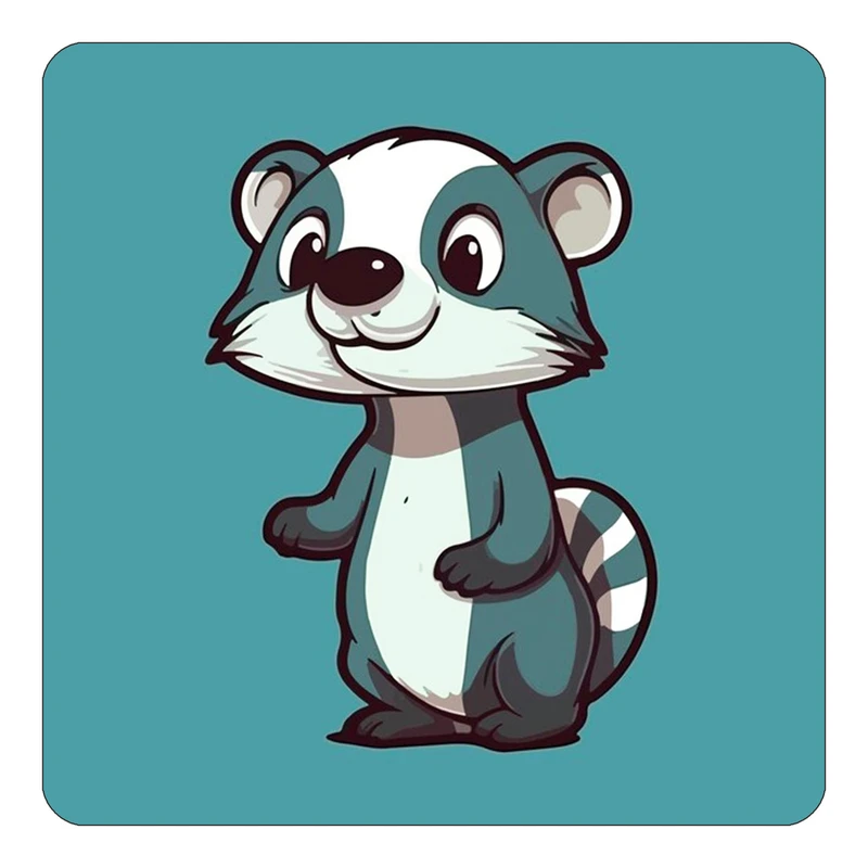 مگنت کاکتی طرح حیوانات کارتونی مدل mp27689