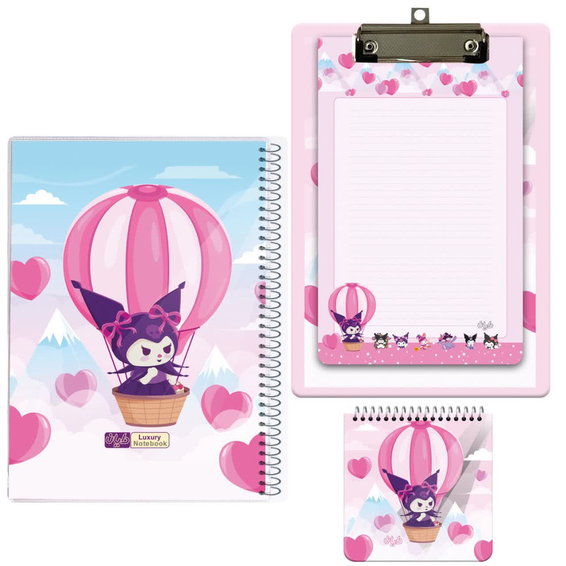 بسته لوازم تحریر دایان مدل کرومی 03 مجموعه سه عددی