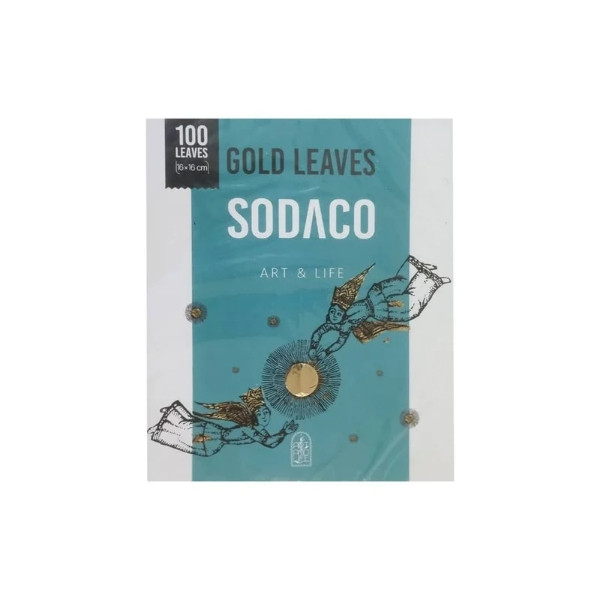 ورق طلا سوداکو کد 23456 بسته 100 عددی