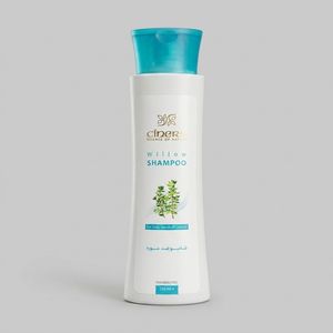 شامپو ضد شوره سینره مدل Anti Dandruff Willow حجم 250 میلیلیتر، حاوی عصاره زانتاکسیلوم و بید، رفع سریع پوسته ریزی، کاهش چربی و خارش پوست سر، مناسب انواع مو