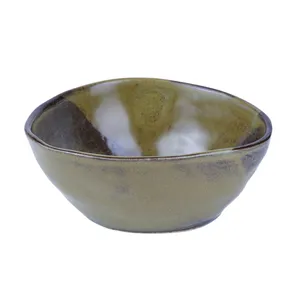 کاسه سفالی مدل دفرمه کد 255