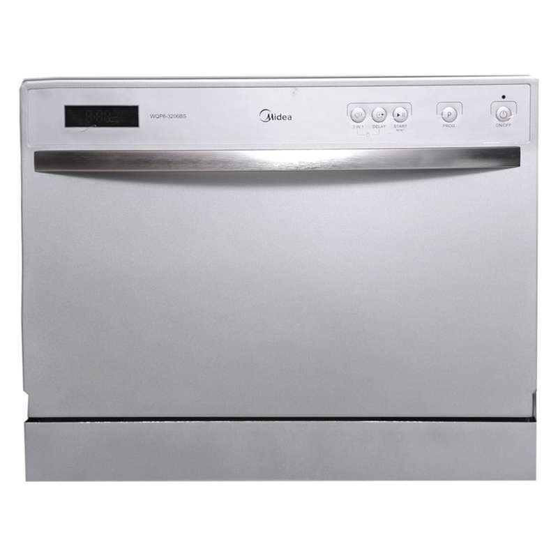 ماشین ظرفشویی 6 نفره مایدیا مدل WQP6-3206BS ماشین ظرفشویی 6 نفره مایدیا مدل WQP6-3206BS