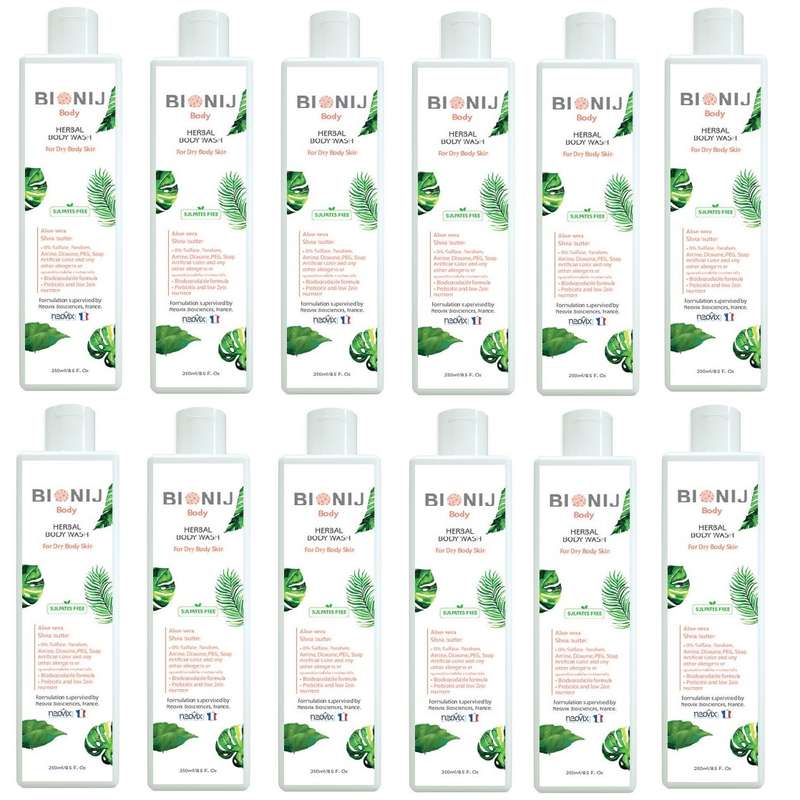 شامپو تقویت کننده مو بیونیج مدل Fresh حجم 250 میلی لیتر بسته 12 عددی