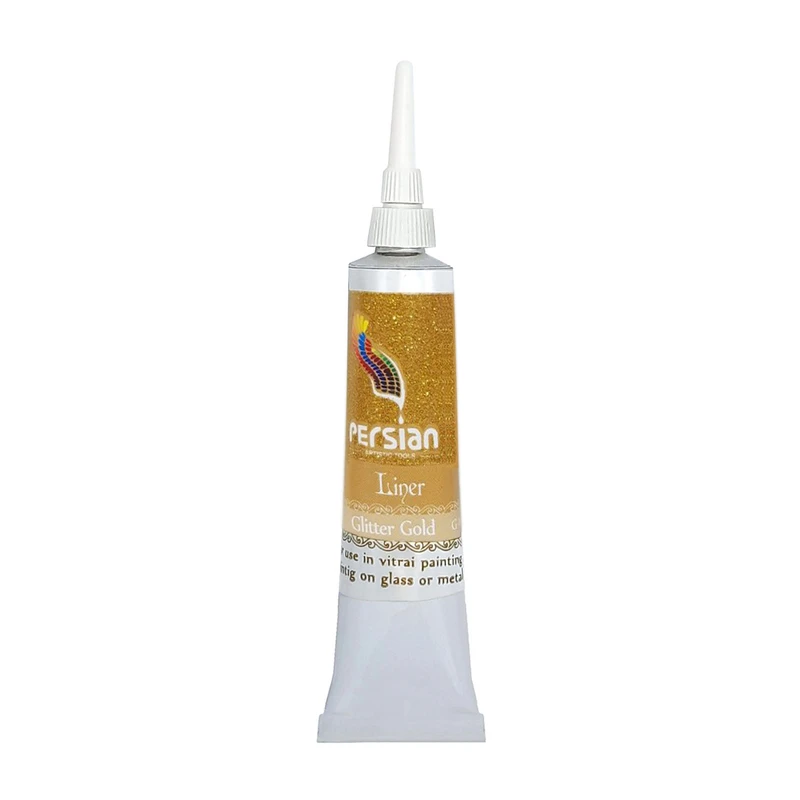 خمیر دورگیر پرشین مدل Glitter کد G-101 حجم 19 میلی لیتر