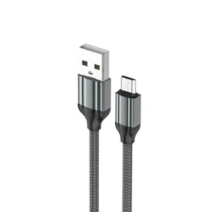 کابل تبدیل USB به microUSB الدینیو مدل LS2M-432 طول 2 متر