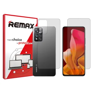 Remax brand shockproof Hydrogel screen protector glass for Xiaomi Mi 11i along with the back protector