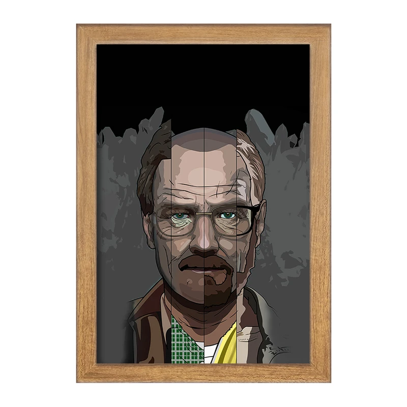 تابلو خندالو مدل والتر وایت سریال بریکینگ بد Breaking Bad  کد 13282