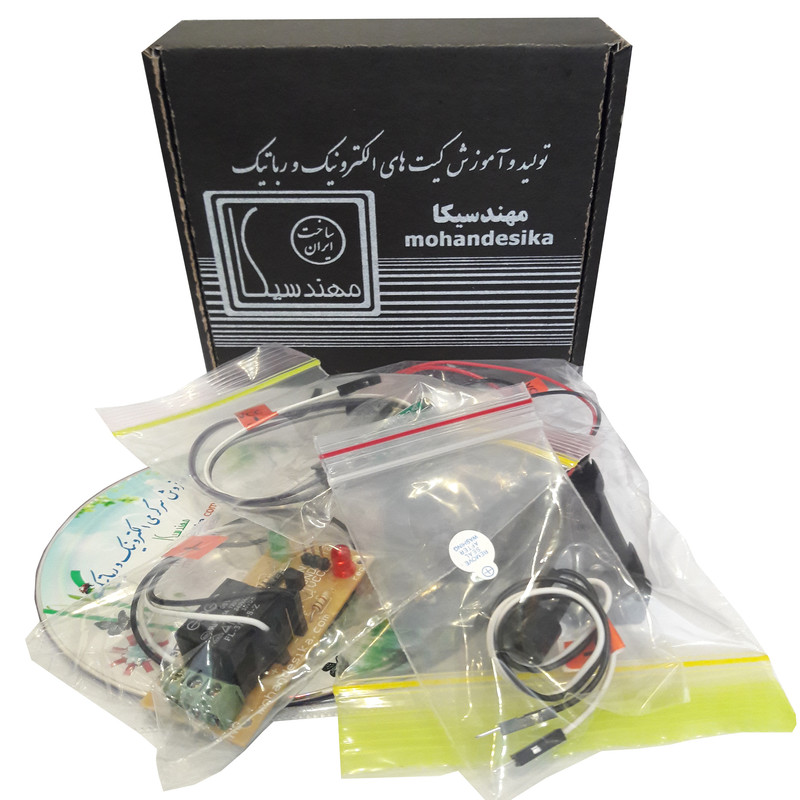 کیت آموزش الکترونیک مهندسیکا مدل ماژول حساس به نور محیط مقاومتی LDR-010