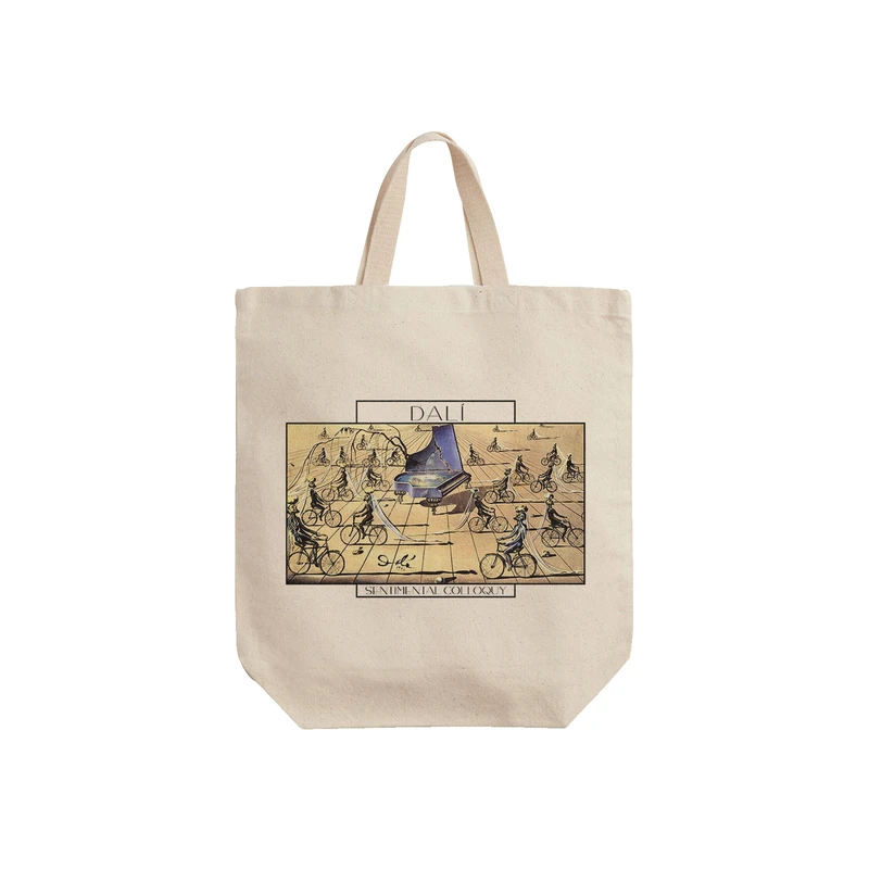 ساک خرید ترمه طراحان ایده مدل گفتگوی احساساتی از دالی کد art0753 - S