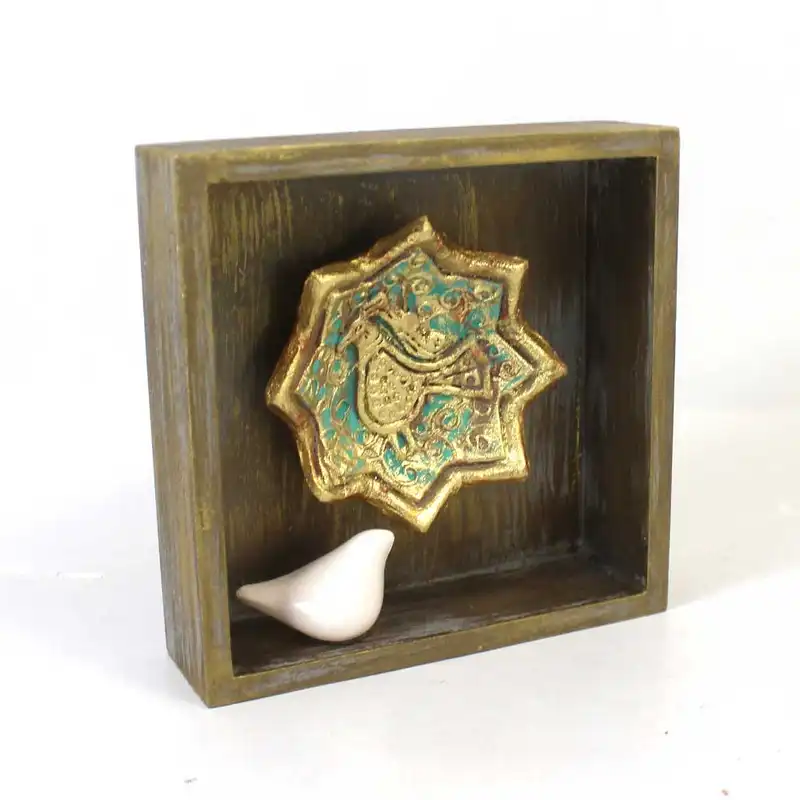 جاکلیدی مدل پرنده و کاشی کد 15