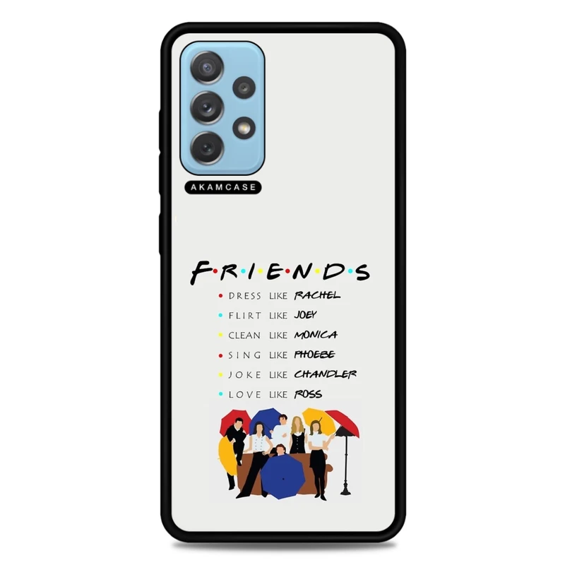 کاور آکام مدل AMCWSGA72-FRIENDS7 مناسب برای گوشی موبایل سامسونگ Galaxy A72