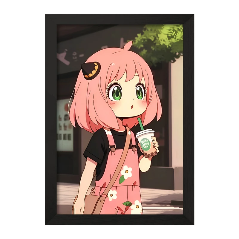 تابلو خندالو مدل آنیا انیمه اسپای ایکس فمیلی کد F11775