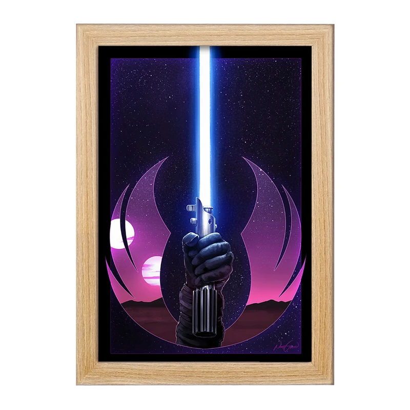 تابلو خندالو مدل جنگ ستارگان (Star Wars) کد F1170