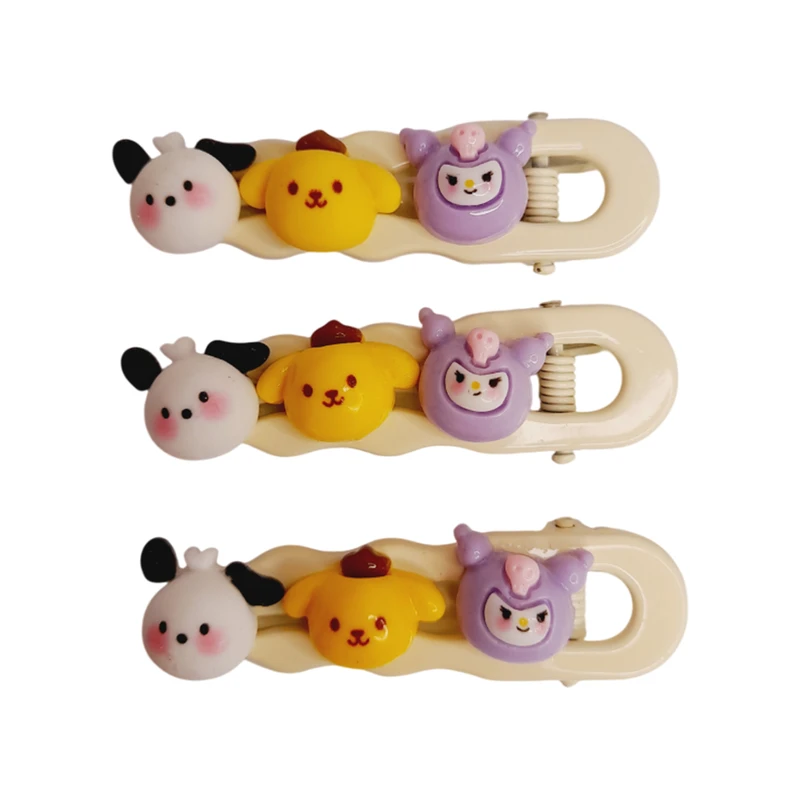 گیره مو زنانه مدل کرومی و دوستان بسته 3 عددی