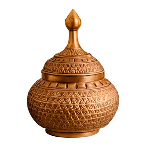 قندان قلمزنی مسی مدل کهکشانی