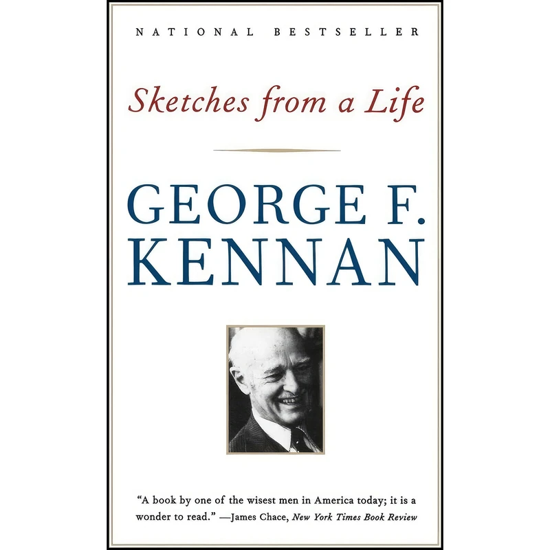 کتاب Sketches from a Life اثر George F. Kennan انتشارات W. W. Norton Company