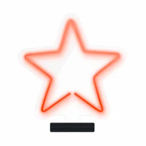چراغ رومیزی ریموت دار مدل STARS-GL_ORG-GLASS