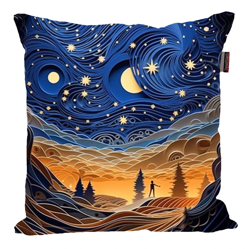 کوسن پاد آفرین مدل جذاب شب پرستاره کد 396