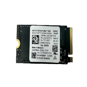 اس اس دی اینترنال PCIe Gen4 x4 وسترن دیجیتال مدل SN740 ظرفیت 256 گیگابایت