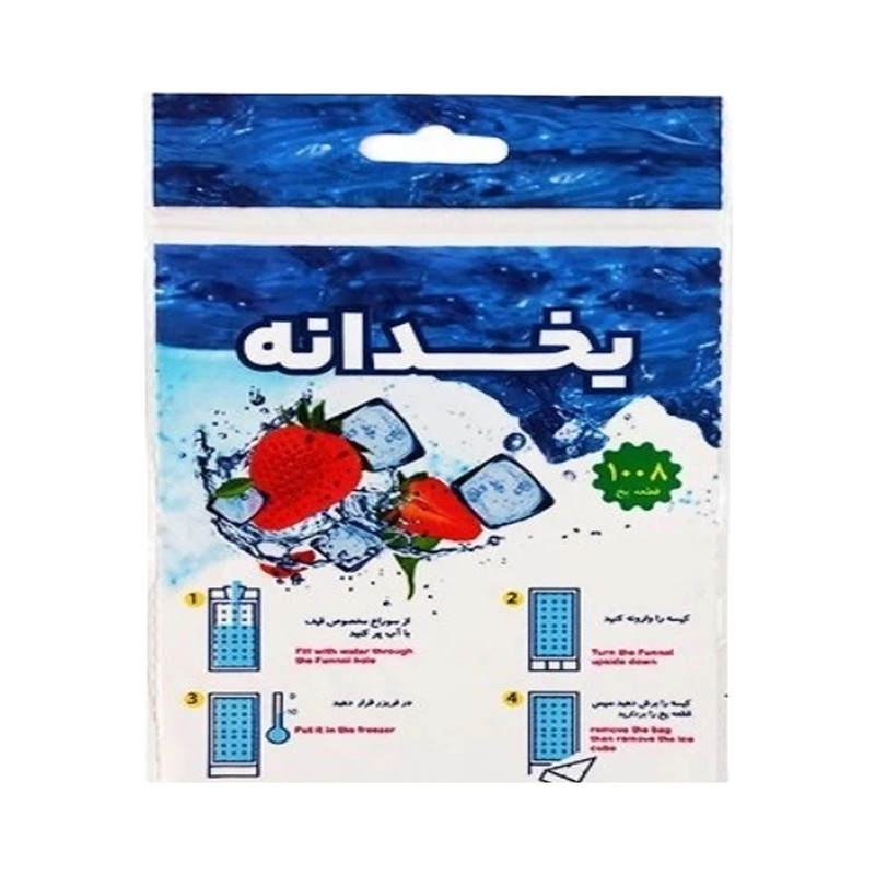کیسه  یکبار مصرف یخ یخدانه مدل بلور کد 0008