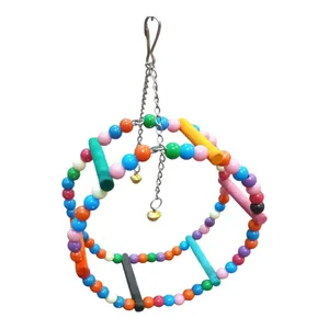 آویز قفس پرندگان مدل چرخ و فلک