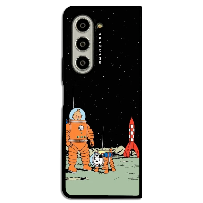 کاور آکام مدل AMC-WSGZFOLD5-TINTIN-22 مناسب برای گوشی موبایل سامسونگ Galaxy Z Fold 5