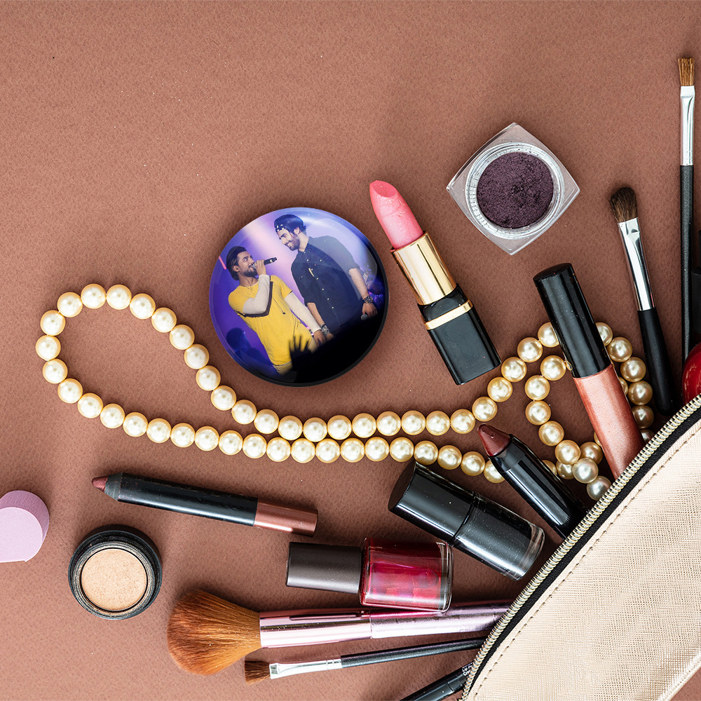 آینه جیبی خندالو مدل ماکان بند  کد 2543