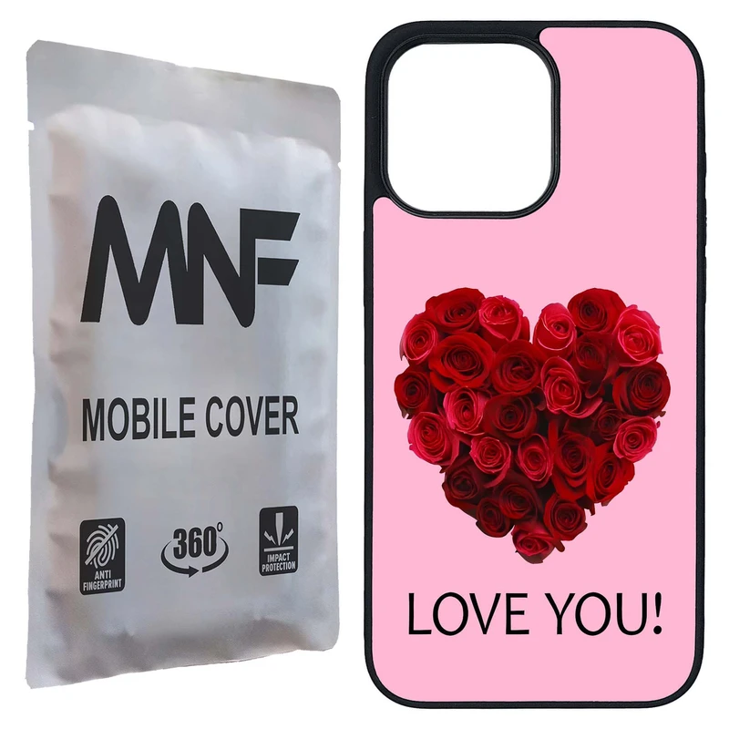 کاور ام ان اف طرح LOVE YOU کد P-042 مناسب برای گوشی موبایل اپل iPhone 15 Pro Max