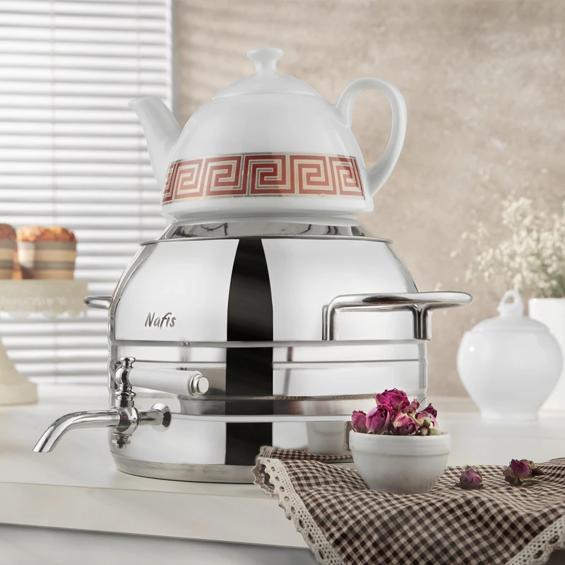 عکس شماره 2 : ست کتری و قوری نفیس مدل ترک