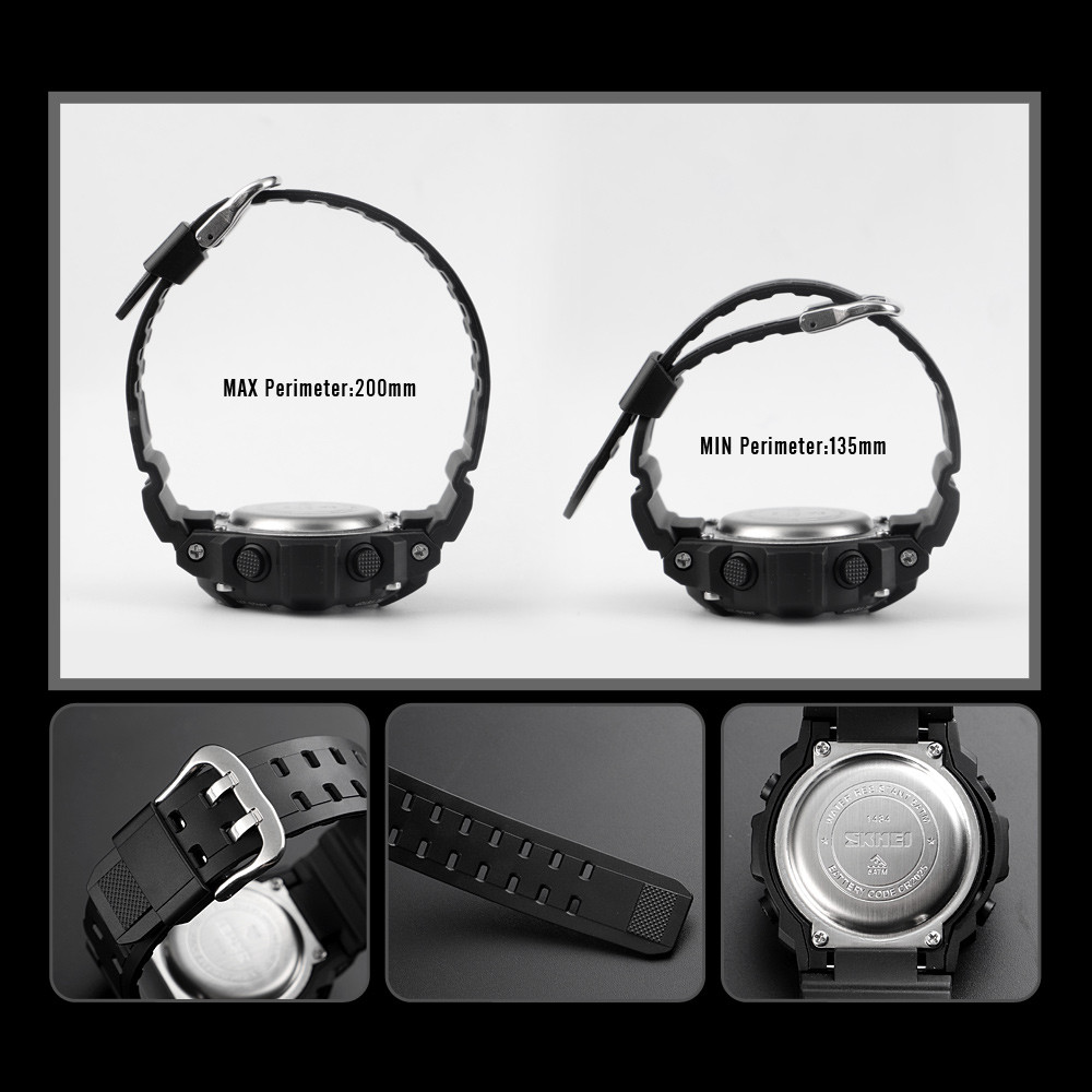 ساعت مچی دیجیتال بچگانه اسکمی مدل 1484M-NP