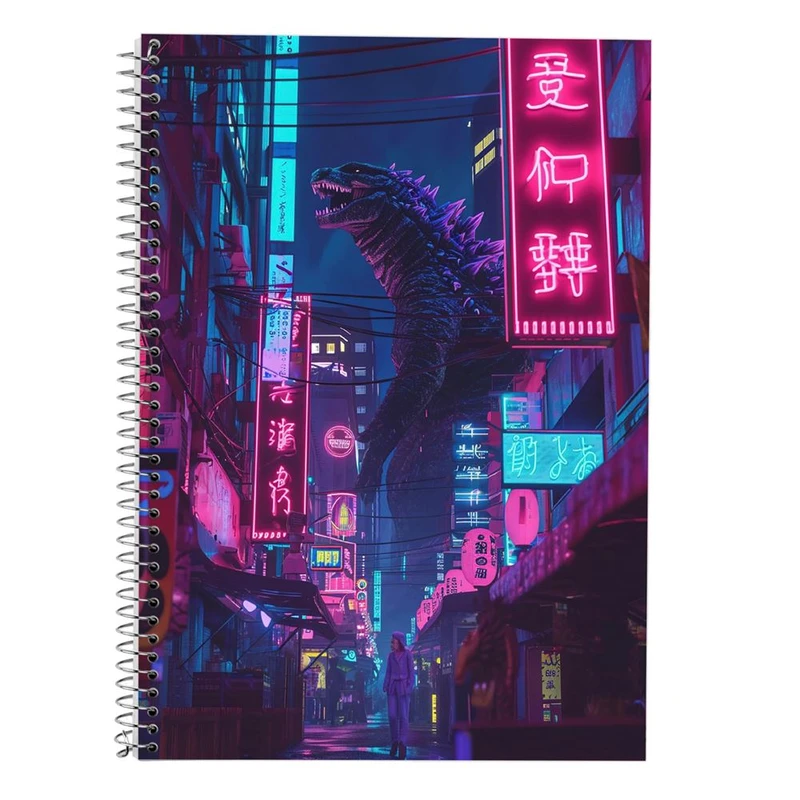 دفتر لغت 50 برگ مدوپد طرح شهر کد DF17403