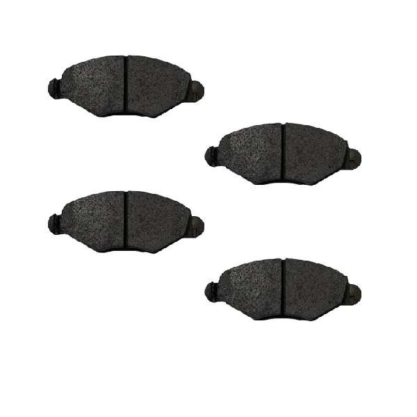 لنت ترمز جلو مدرن تندیس مدل MAP00006 دو جفت مناسب برای پژو 206 تیپ 2