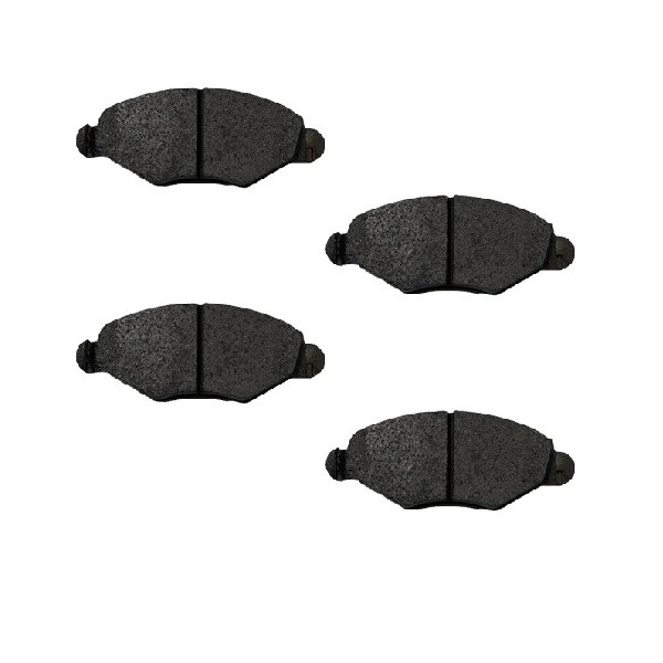 لنت ترمز جلو مدرن تندیس مدل MAP00006 دو جفت مناسب برای پژو 206 تیپ 2