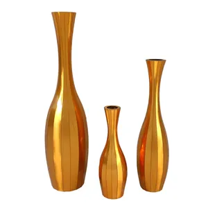 گلدان دکوری مدل S140 مجموعه 3 عددی 