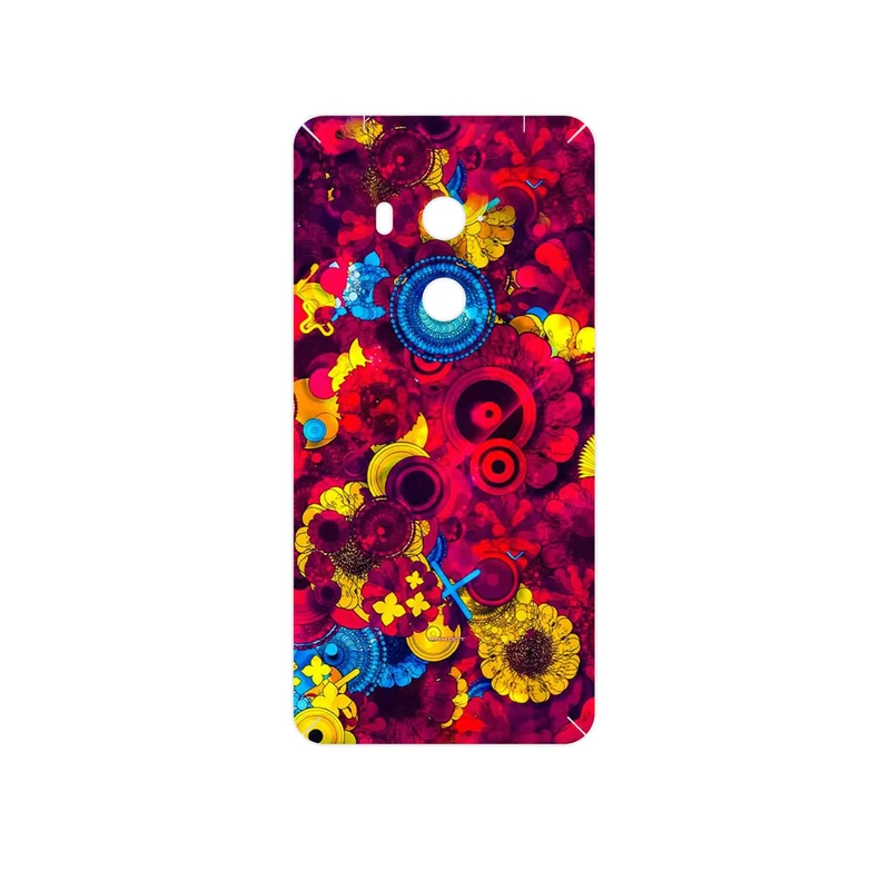 برچسب پوششی ماهوت مدل Vector Flower Garden Digital Art مناسب برای گوشی موبایل اچ تی سی U11 Eyes