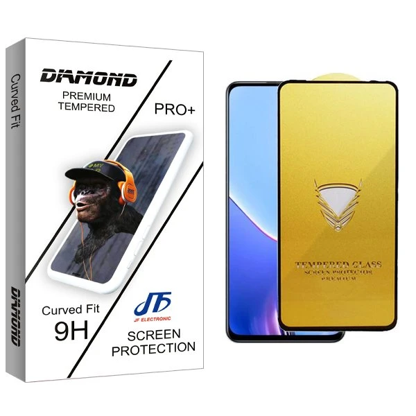 محافظ صفحه نمایش جی اف مدل Diamond OG مناسب برای گوشی موبایل ریلمی 11X