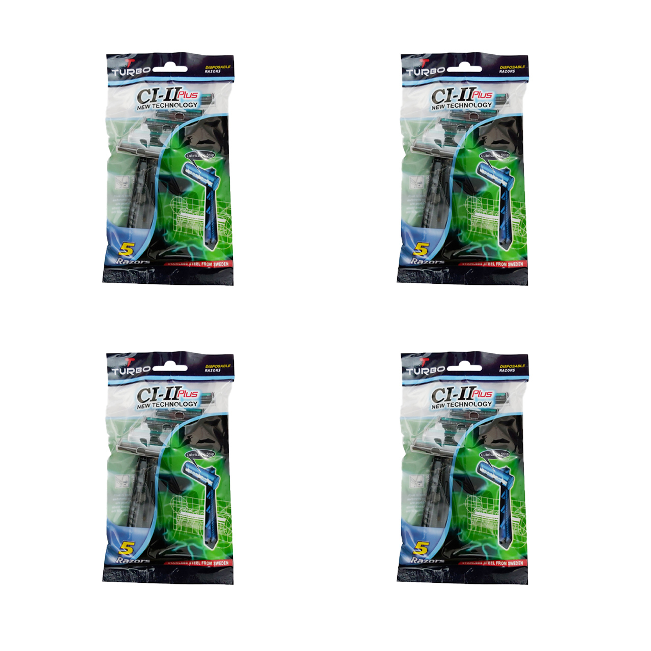 خودتراش توربو مدل CI-II Plus مجموعه 4 عددی
