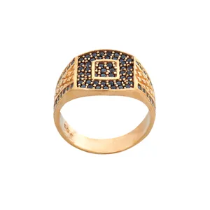 انگشتر مردانه مدل روسی کد AN1447