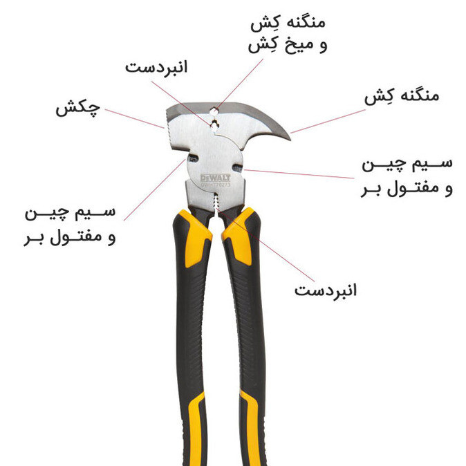 چکش 6 کاره دیوالت مدل DWHT0-70273 چکش 6 کاره دیوالت مدل DWHT0-70273