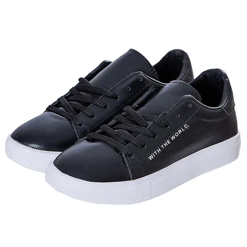 کفش روزمره زنانه مدل 318000433 رنگ مشکی سفید