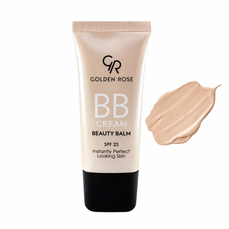 کرم پودر مایع 25 Spf گلدن رس مدل BLMBT شماره 01 مناسب برای انواع پوست حجم 30 میلی‌لیتر
