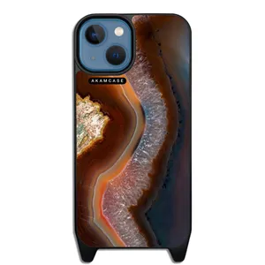 AKAM AMCWLA15-MARBEL10 Cover For Apple iPhone 15