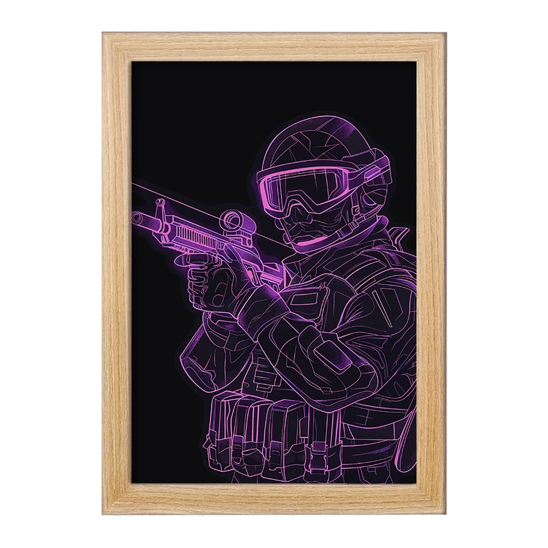 تابلو خندالو مدل کال آف دیوتی (call Of Duty) کد F2304