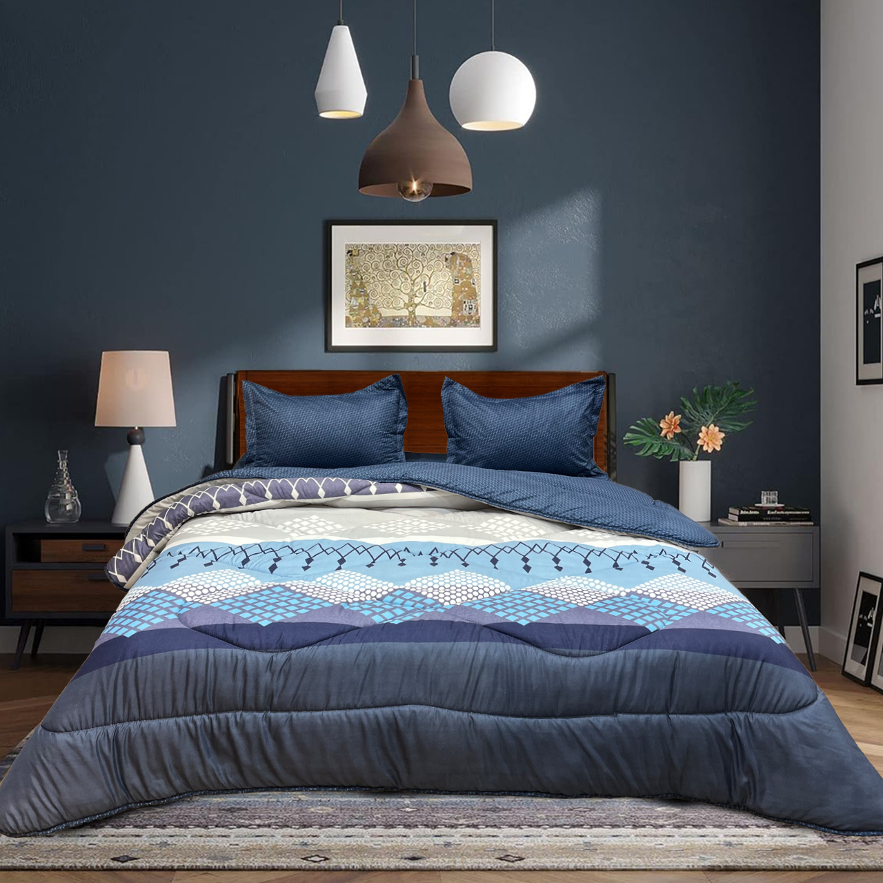 سرویس خواب راشا مدل 016 دو نفره 4 تکه