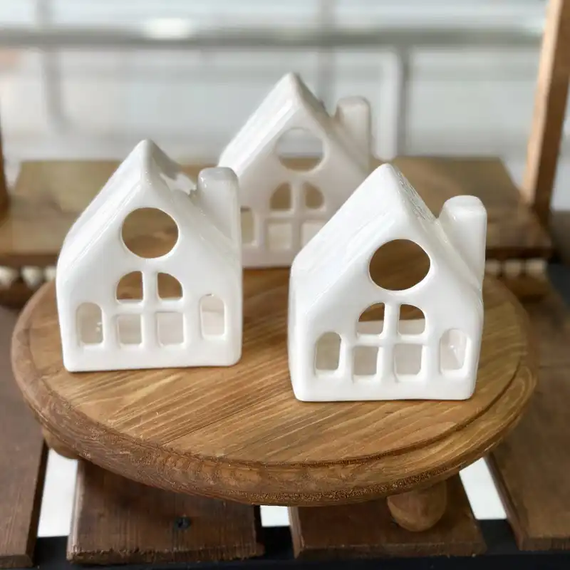 جاشمعی سرامیکی طرح کلبه