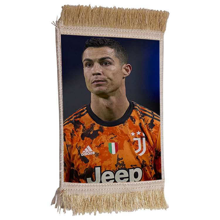 فرش ماشینی دیوارکوب مدل رونالدو کد 432