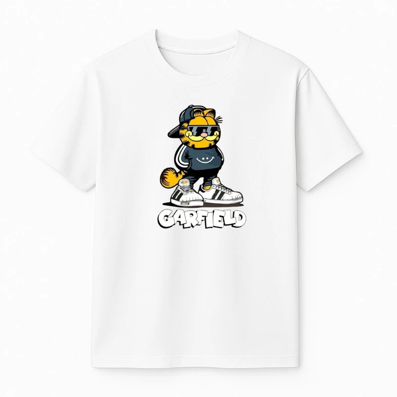 تی‌شرت آستین کوتاه پسرانه مدل گارفیلد کد v9 