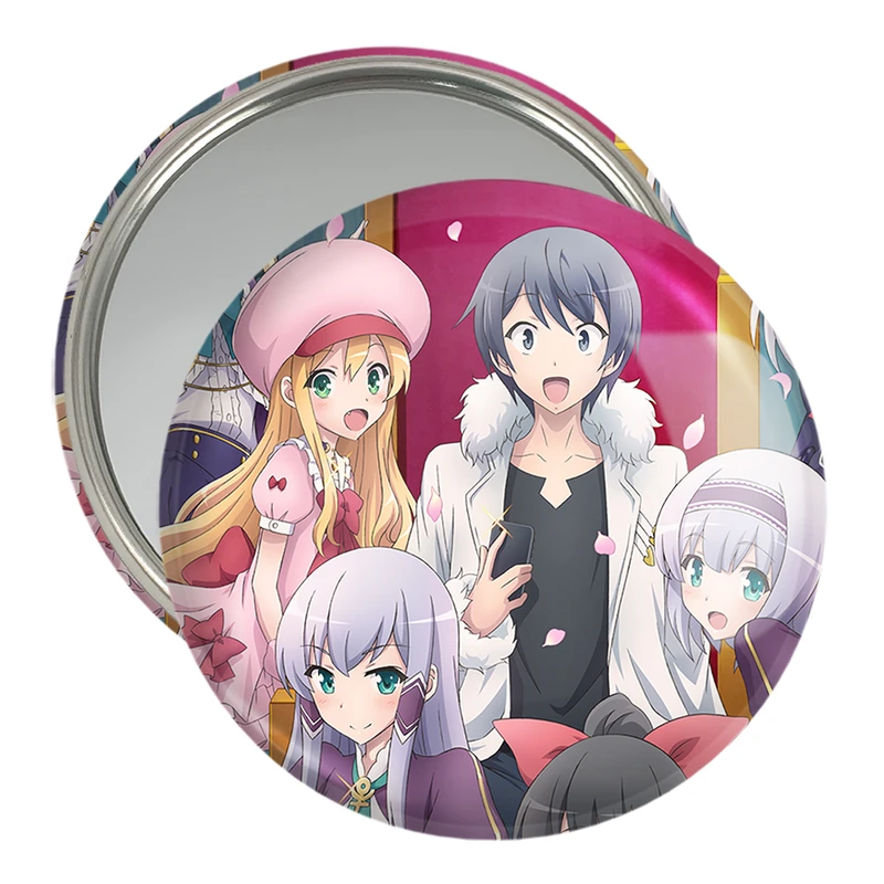 آینه جیبی خندالو مدل انیمه در دنیایی دیگر با تلفن هوشمندم کد 27149