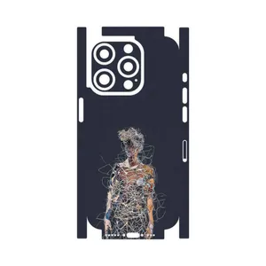 MAHOOT Strings Digital Art 1-FullSkin Cover Sticker for Apple iPhone 15 Pro