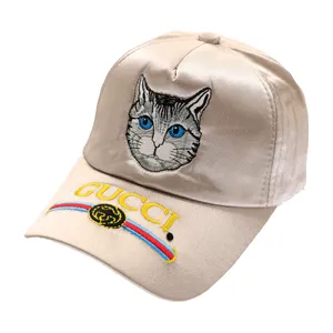 کلاه کپ بچگانه مدل گربه رنگ نقره ایی